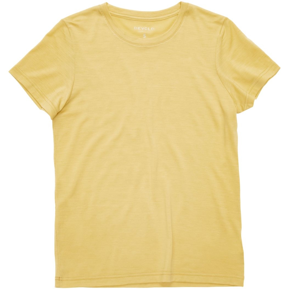 Devold Classic Tee Women's Honey GO 180 291 C-057A shirts en tops online bestellen bij Kathmandu Outdoor & Travel