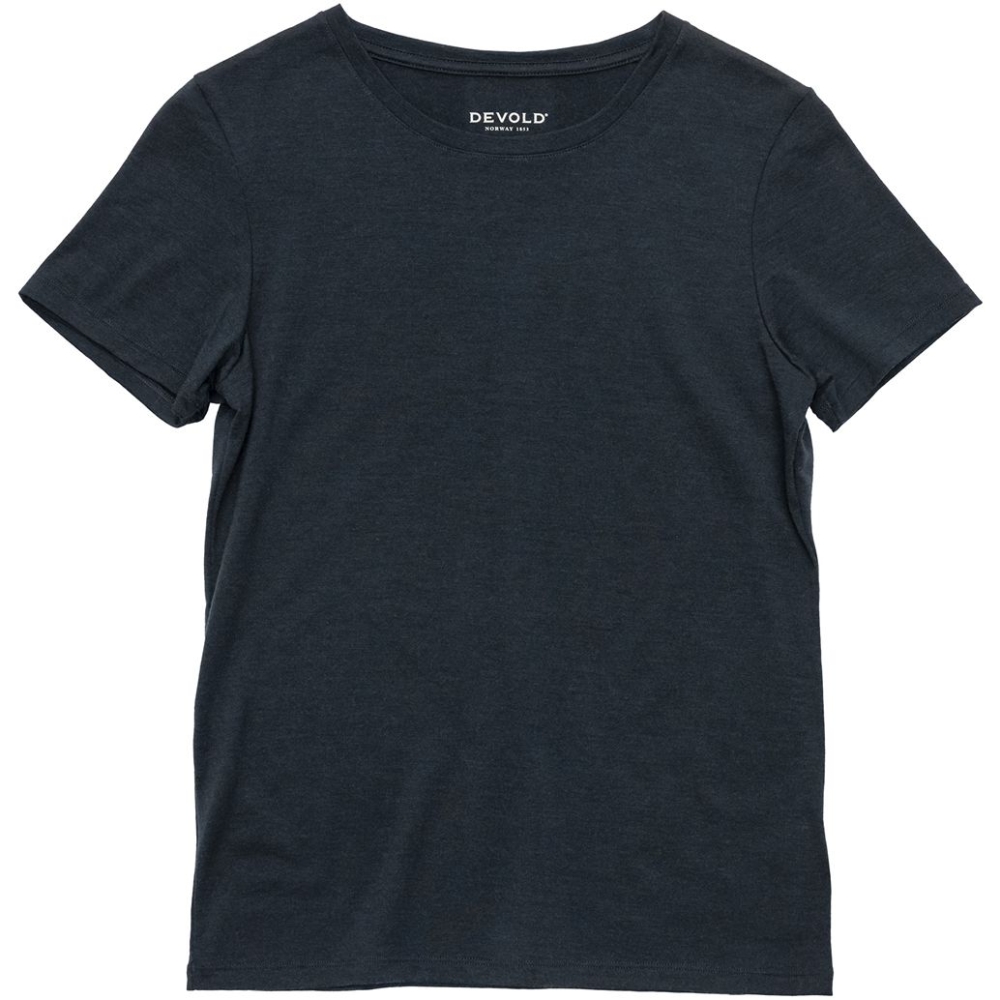 Devold Classic Tee Women's Ink GO 180 291 C-284A shirts en tops online bestellen bij Kathmandu Outdoor & Travel