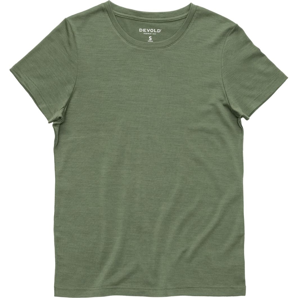Devold Classic Tee Women's Forest GO 180 291 C-421A shirts en tops online bestellen bij Kathmandu Outdoor & Travel