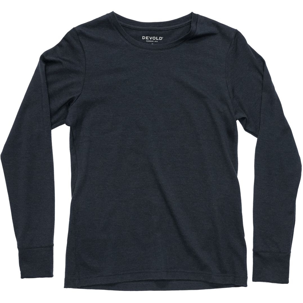 Devold Classic Long Sleeve Women's Ink GO 180 287 C-284A shirts en tops online bestellen bij Kathmandu Outdoor & Travel
