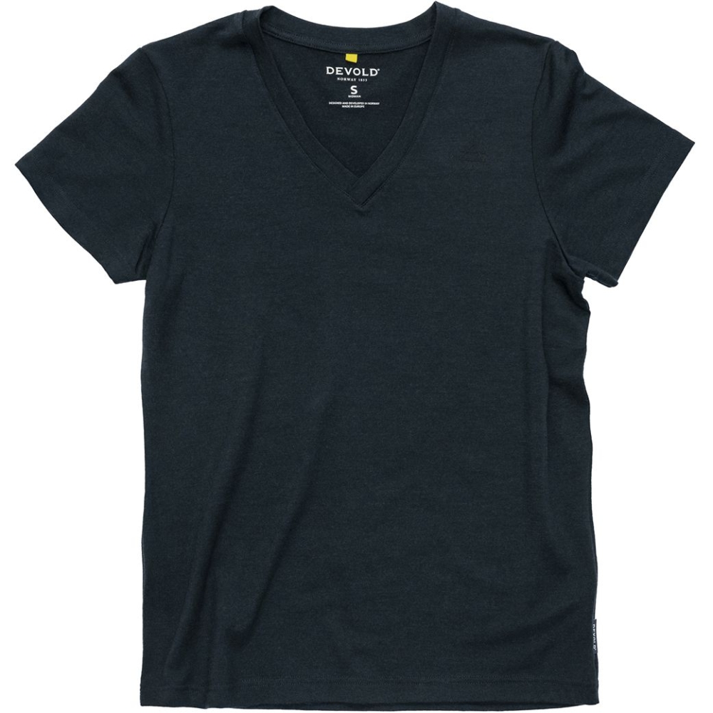 Devold Premium V-Neck Women's Ink GO 183 218 C-284A shirts en tops online bestellen bij Kathmandu Outdoor & Travel