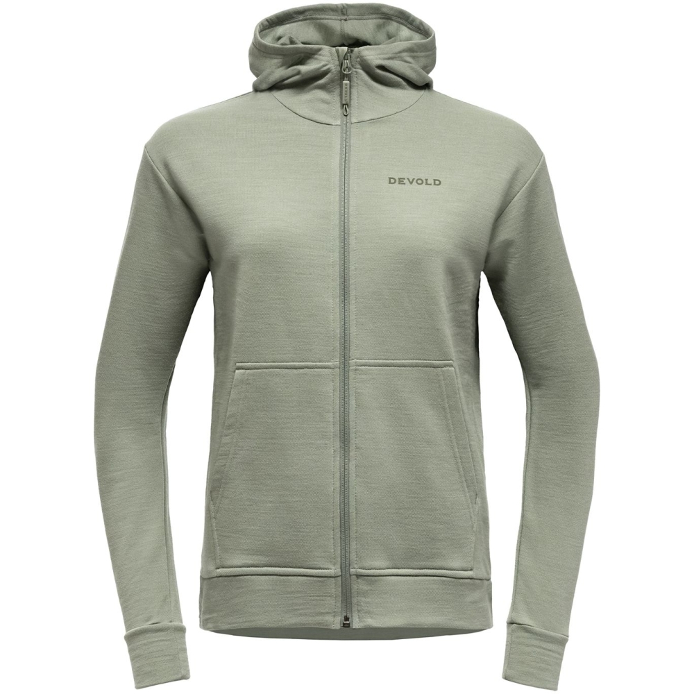 Devold Everyday Zip Hoodie Women's Fog GO 262 475 A-402A fleeces en truien online bestellen bij Kathmandu Outdoor & Travel