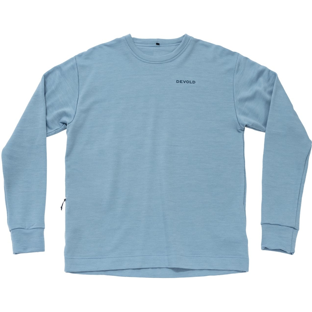 Devold Everyday Crew Skyblue GO 262 550 A-247A shirts en tops online bestellen bij Kathmandu Outdoor & Travel