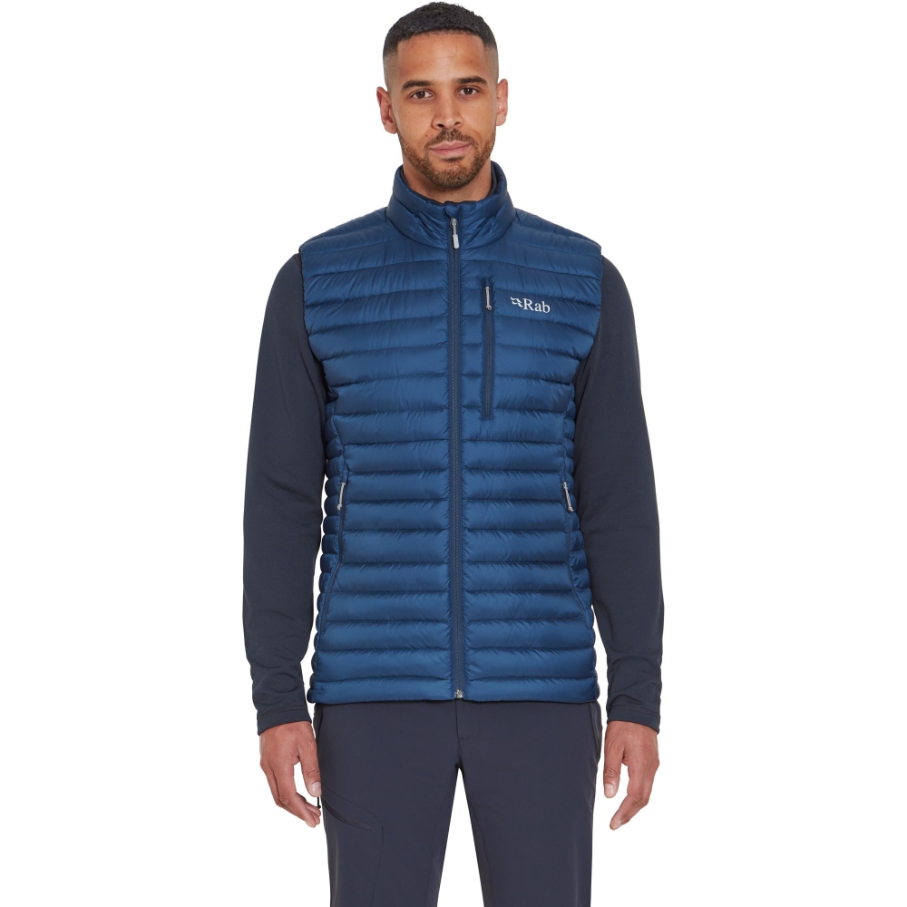 Rab Microlight Vest Tempest Blue QDB-18-TMB jassen online bestellen bij Kathmandu Outdoor & Travel