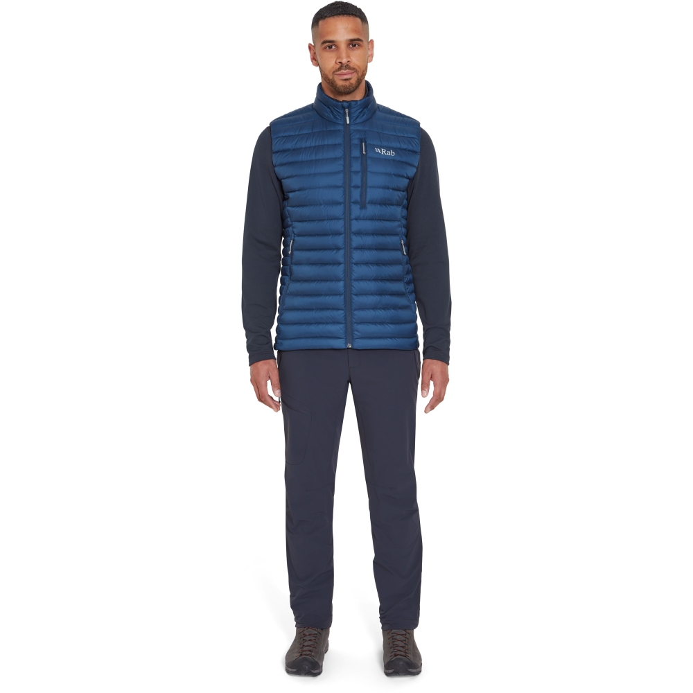 Rab Microlight Vest Tempest Blue QDB-18-TMB jassen online bestellen bij Kathmandu Outdoor & Travel