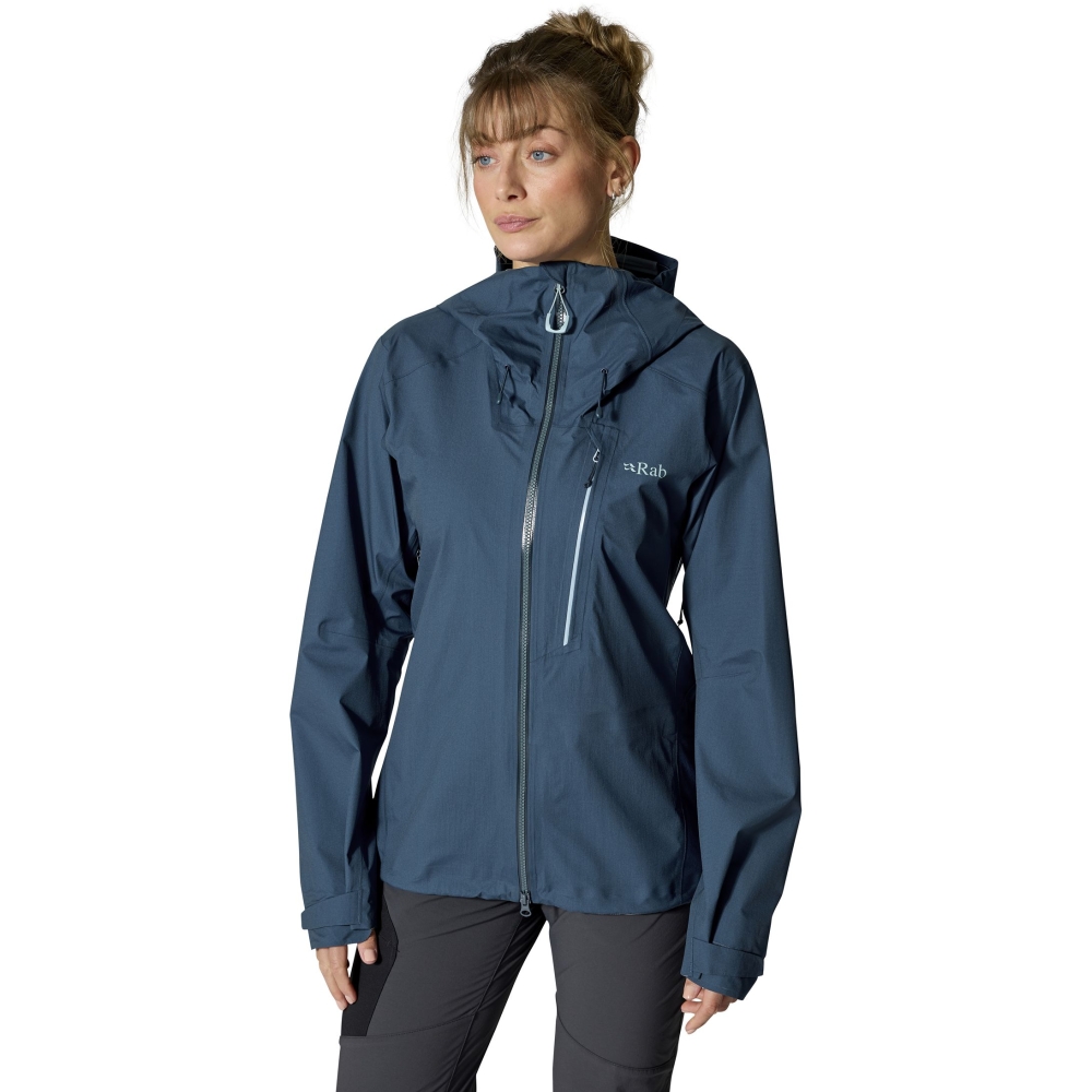 Rab Firewall Alpine Jacket Women's Tempest Blue QWI-10-TMB jassen online bestellen bij Kathmandu Outdoor & Travel