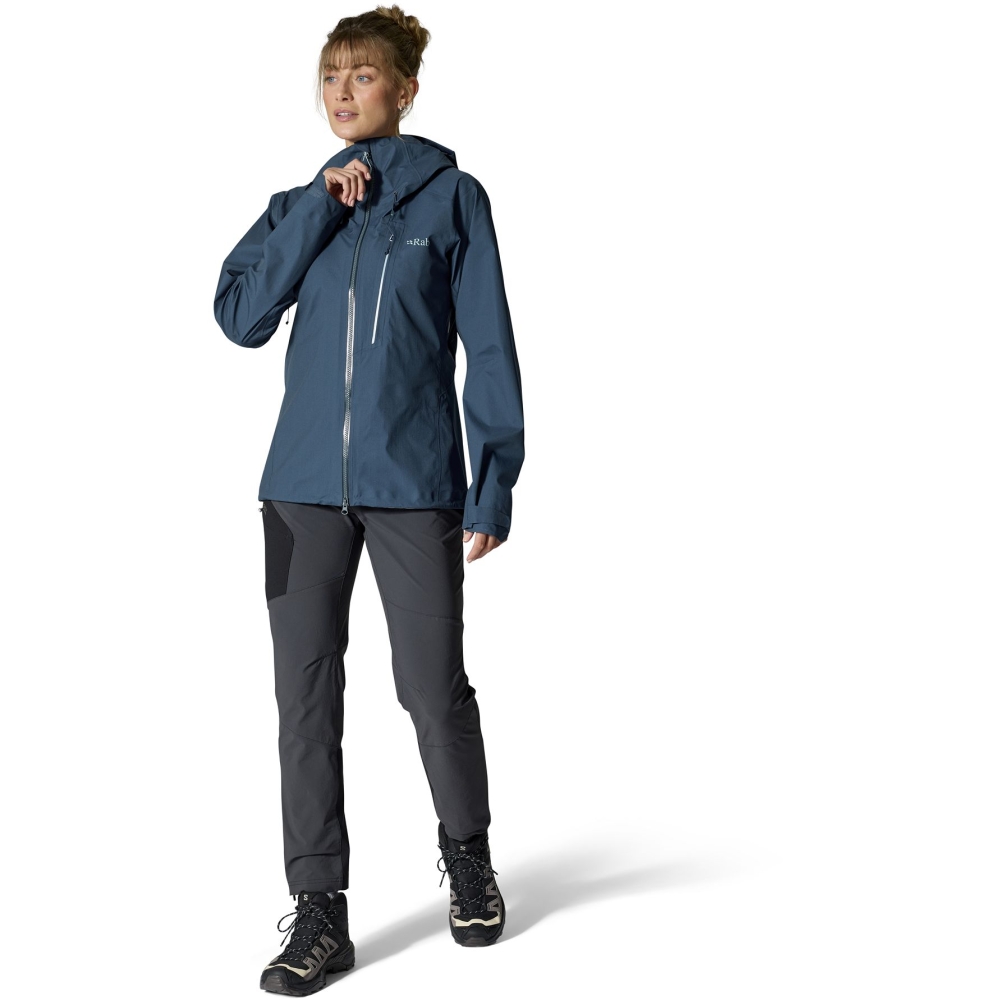 Rab Firewall Alpine Jacket Women's Tempest Blue QWI-10-TMB jassen online bestellen bij Kathmandu Outdoor & Travel