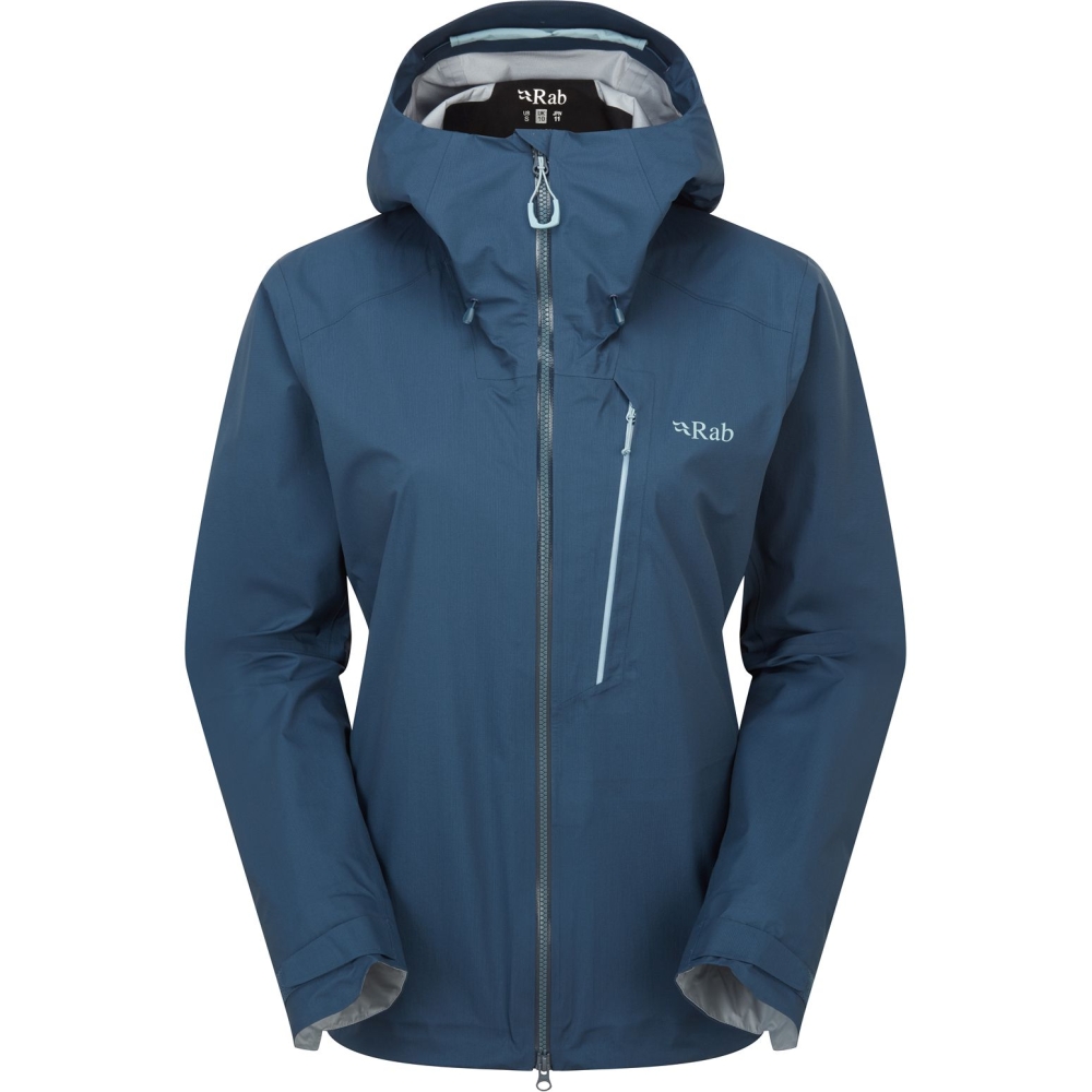Rab Firewall Alpine Jacket Women's Tempest Blue QWI-10-TMB jassen online bestellen bij Kathmandu Outdoor & Travel