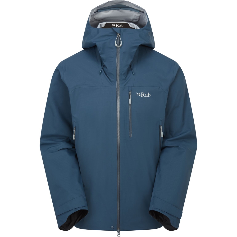 Rab Firewall Mountain Jacket Tempest Blue QWG-96-TMB jassen online bestellen bij Kathmandu Outdoor & Travel