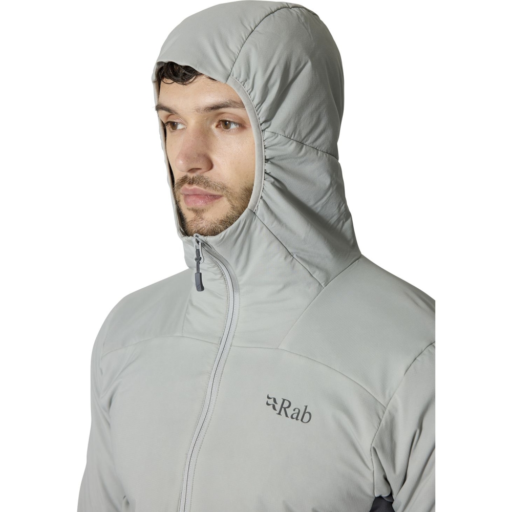Rab Xenair Alpine Flex Jacket Light Zinc QIP-41-LZN jassen online bestellen bij Kathmandu Outdoor & Travel