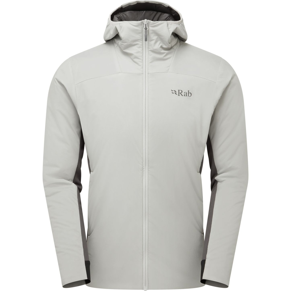 Rab Xenair Alpine Flex Jacket Light Zinc QIP-41-LZN jassen online bestellen bij Kathmandu Outdoor & Travel