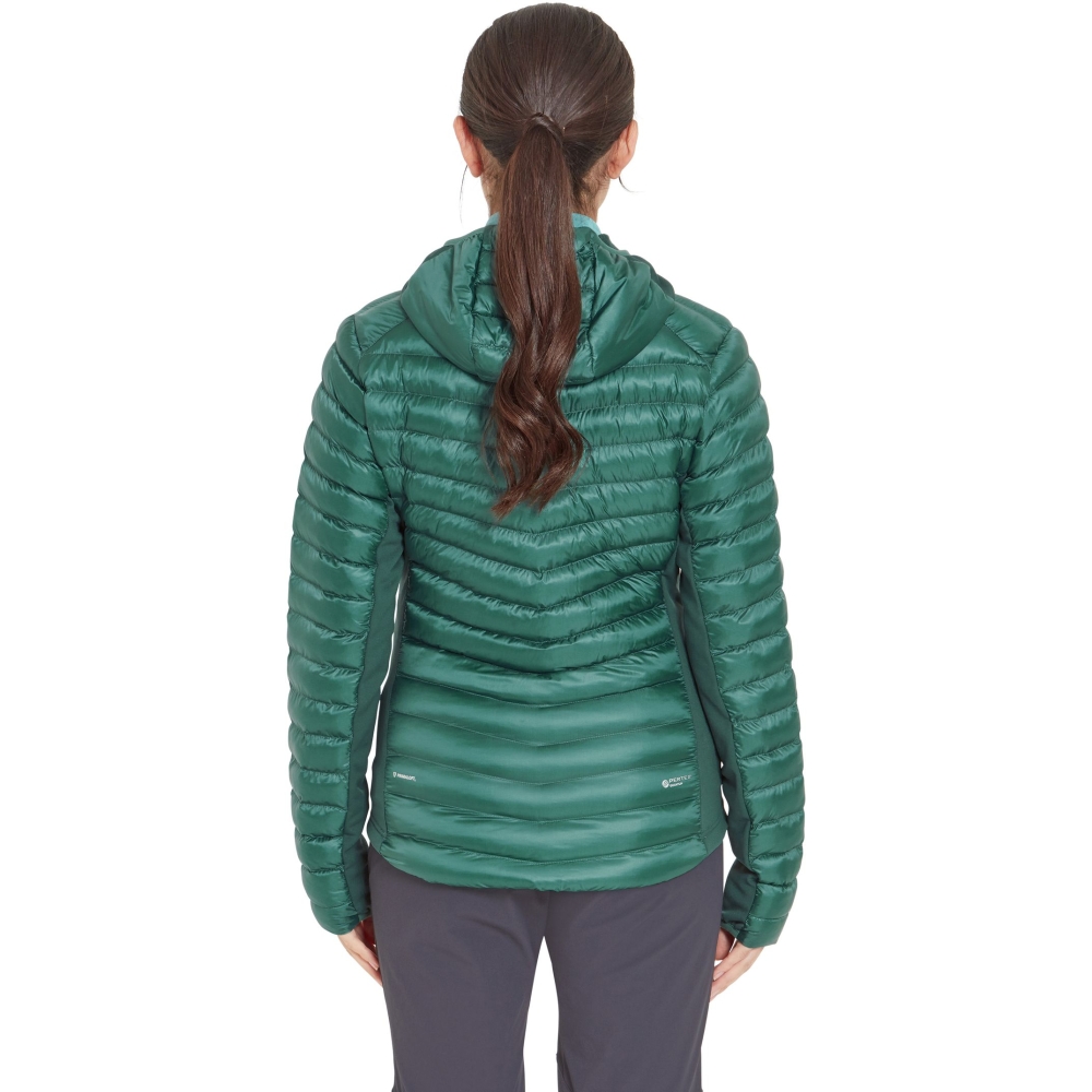 Rab Cirrus Flex Hoody Women's Eucalyptus/Green Slate QIP-32-EGS jassen online bestellen bij Kathmandu Outdoor & Travel