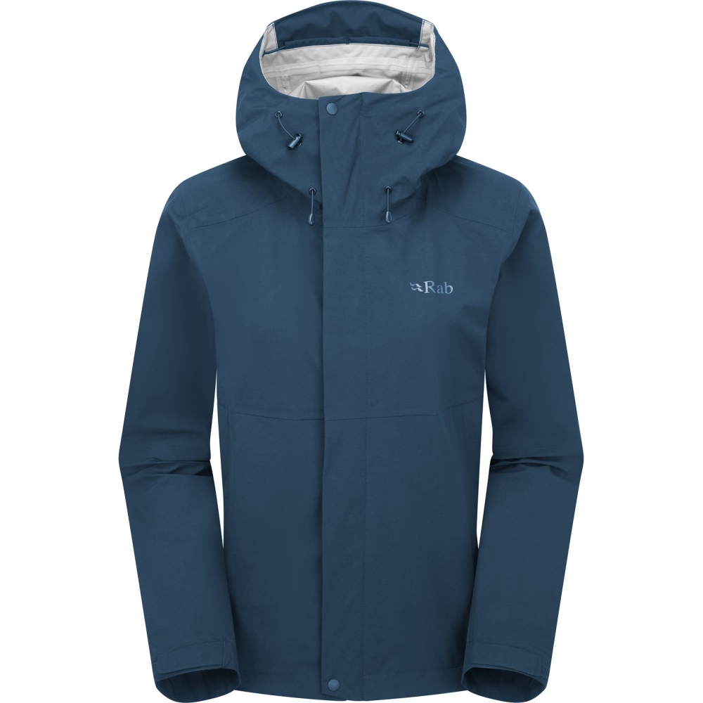 Rab Firewall Jacket Women's Tempest Blue QWI-09-TMB jassen online bestellen bij Kathmandu Outdoor & Travel