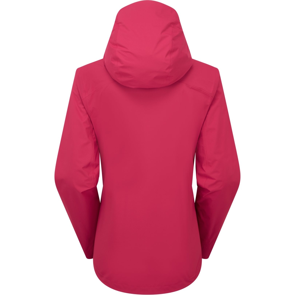 Rab Downpour Light Jacket Women's Watermelon QWG-91-WTM jassen online bestellen bij Kathmandu Outdoor & Travel