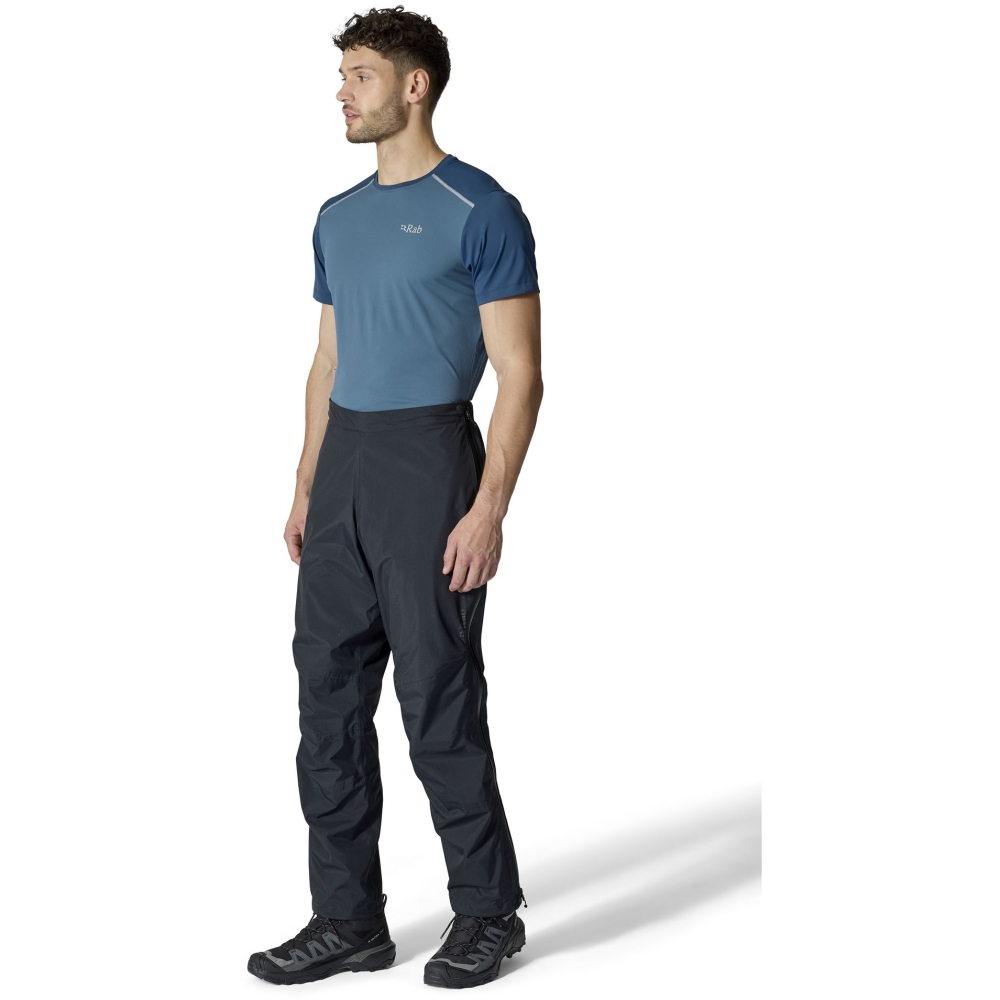 Rab Downpour Mountain Pants Black QWI-13-BLK broeken online bestellen bij Kathmandu Outdoor & Travel