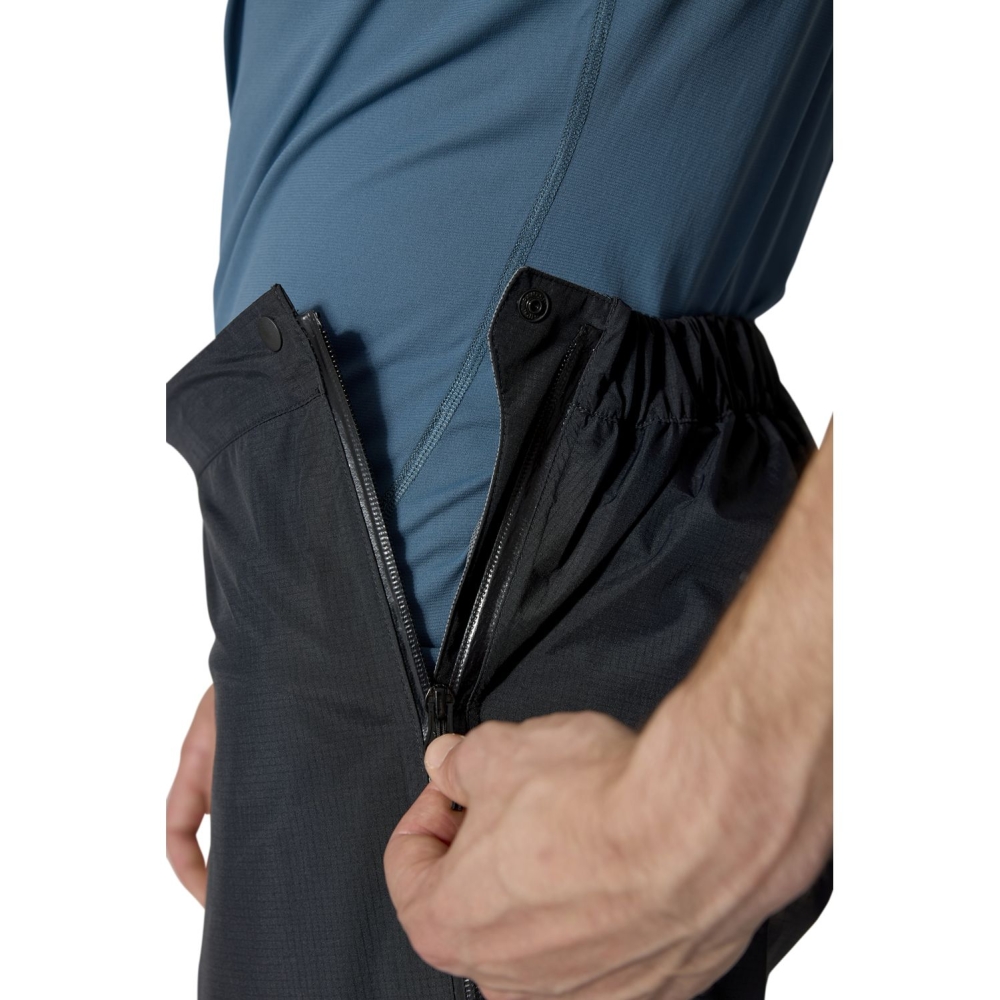 Rab Downpour Mountain Pants Black QWI-13-BLK broeken online bestellen bij Kathmandu Outdoor & Travel