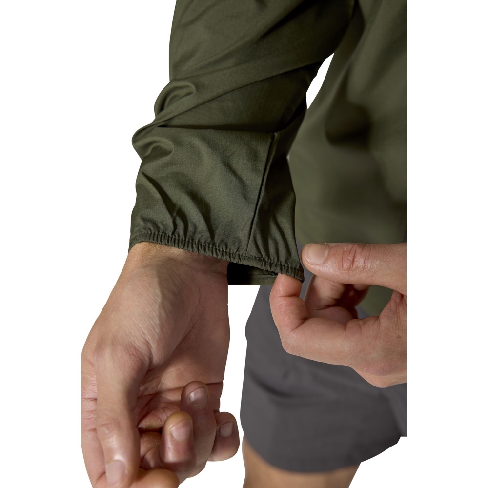 Rab Windgather Hoody Army QWS-84-ARM jassen online bestellen bij Kathmandu Outdoor & Travel