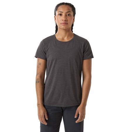 Arc'teryx  Taema Crew SS Women's Black Heather