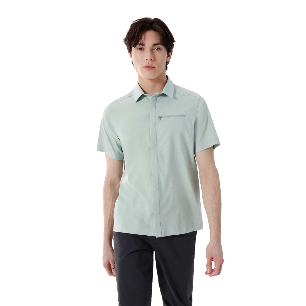 Arc'teryx Skyline SS Shirt Stone Green 7436-021644 shirts en tops online bestellen bij Kathmandu Outdoor & Travel