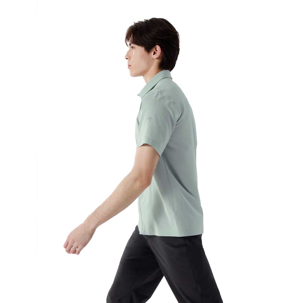 Arc'teryx Skyline SS Shirt Stone Green 7436-021644 shirts en tops online bestellen bij Kathmandu Outdoor & Travel