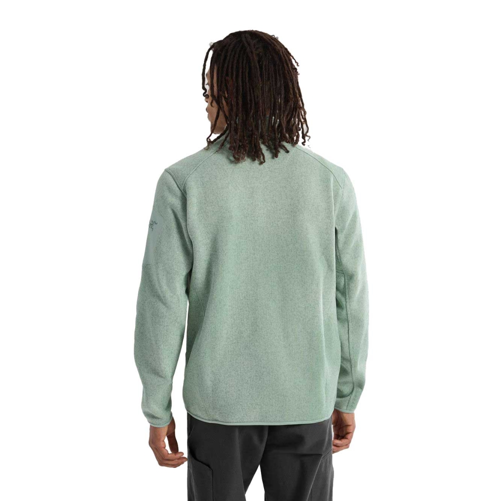 Arc'teryx Covert Cardigan Stone Green Heather 8884-021915 fleeces en truien online bestellen bij Kathmandu Outdoor & Travel