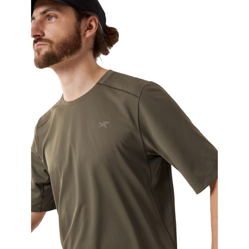 Arc'teryx Cormac Crew SS Tatsu Heather 9718-014190 shirts en tops online bestellen bij Kathmandu Outdoor & Travel