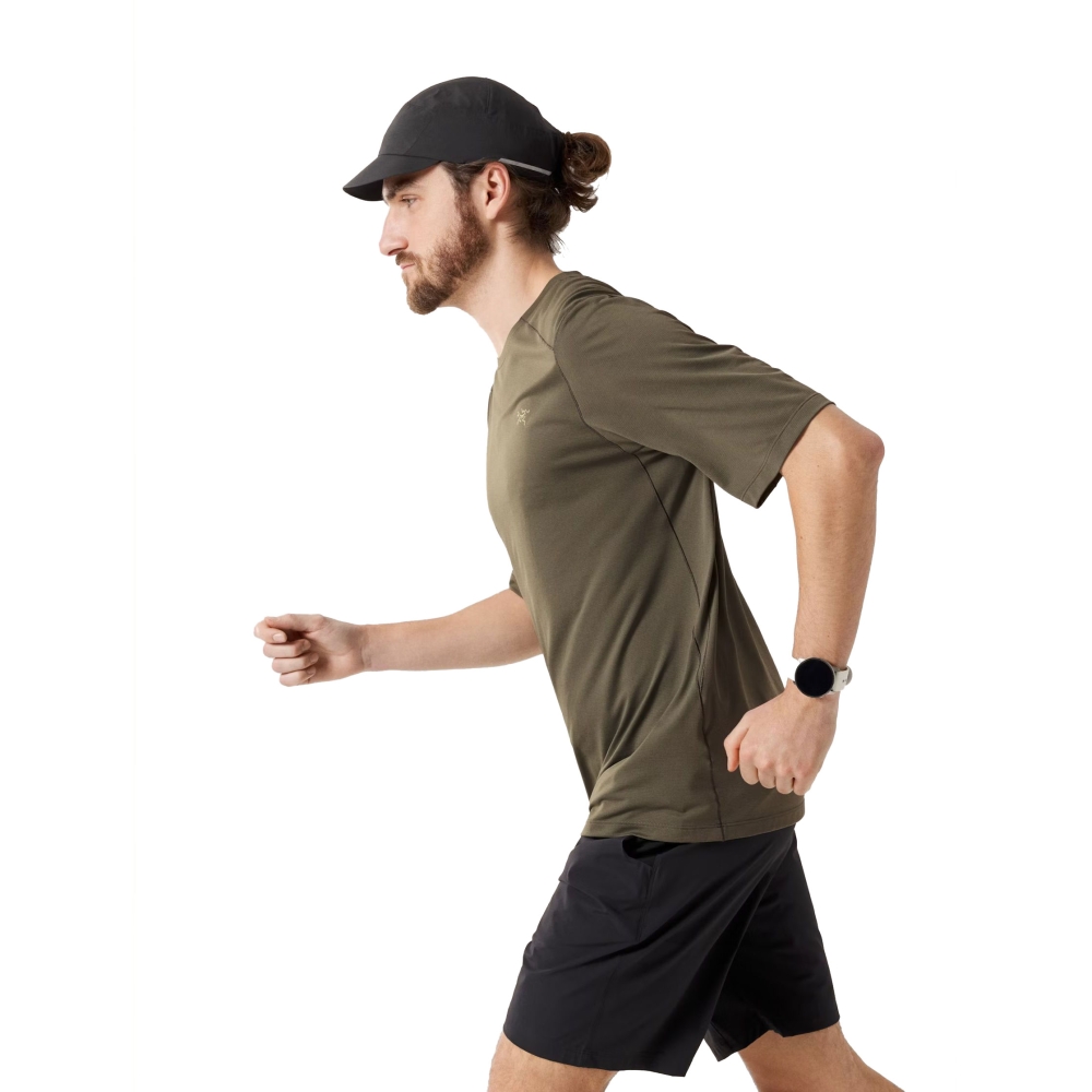 Arc'teryx Cormac Crew SS Tatsu Heather 9718-014190 shirts en tops online bestellen bij Kathmandu Outdoor & Travel