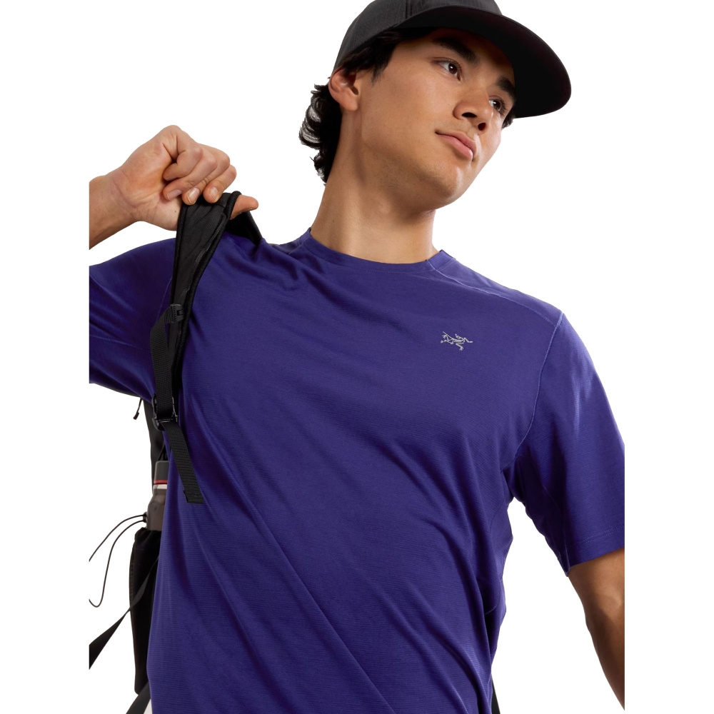 Arc'teryx Cormac Crew SS Soulsonic Heather 9718-021948 shirts en tops online bestellen bij Kathmandu Outdoor & Travel