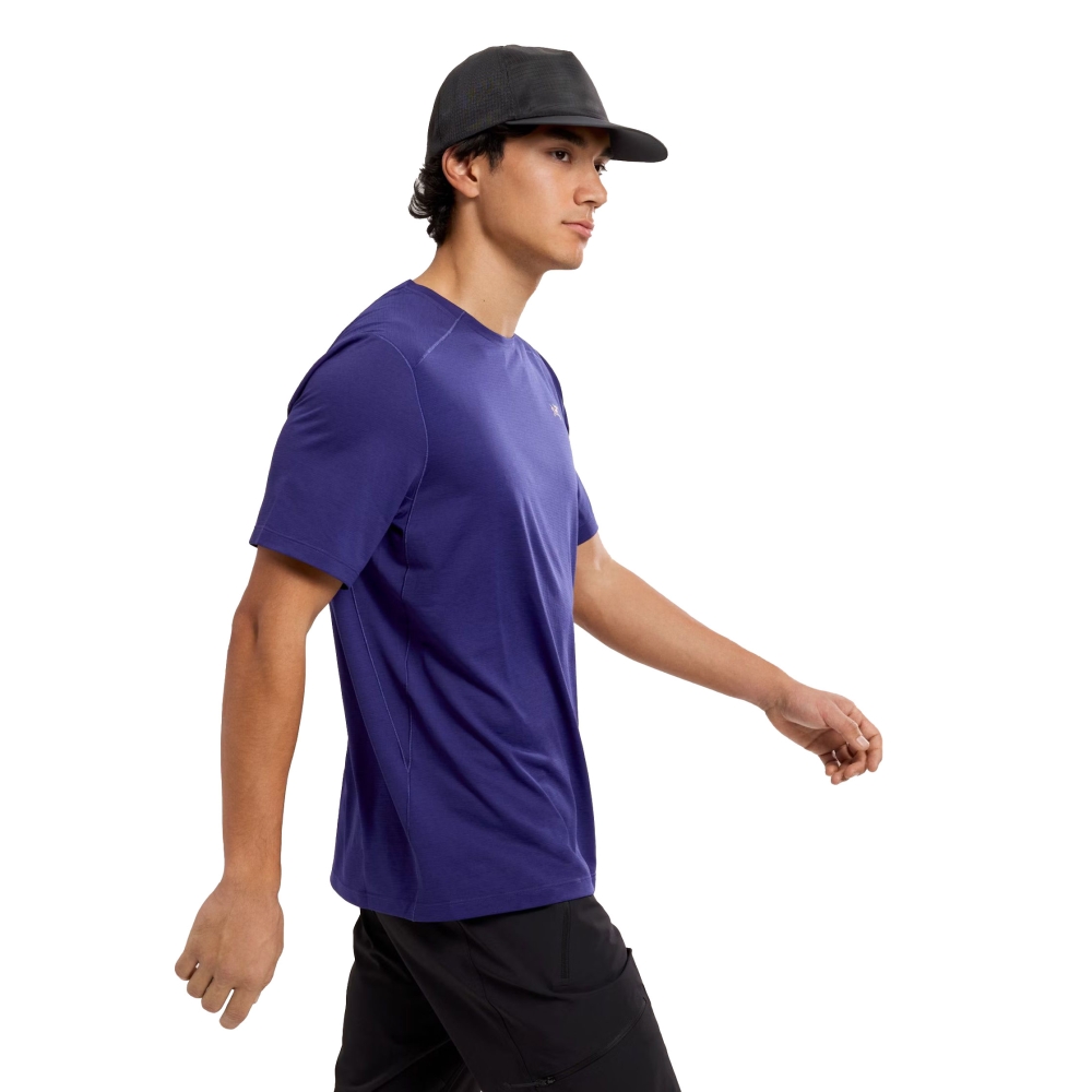 Arc'teryx Cormac Crew SS Soulsonic Heather 9718-021948 shirts en tops online bestellen bij Kathmandu Outdoor & Travel