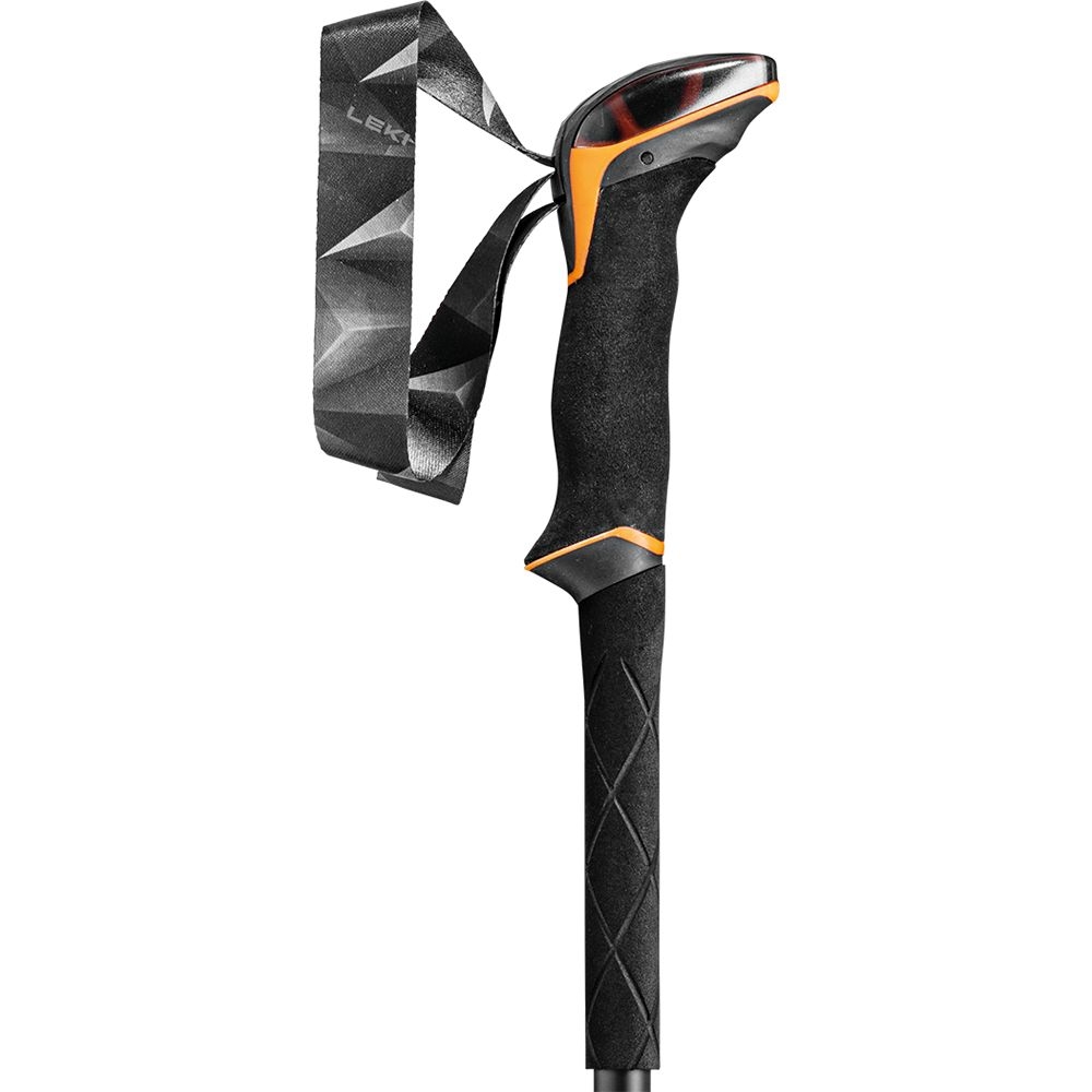 Leki Makalu Lite Orange/Black/Dark-Anthracite LT65221082 wandelstokken en gamaschen online bestellen bij Kathmandu Outdoor & Travel