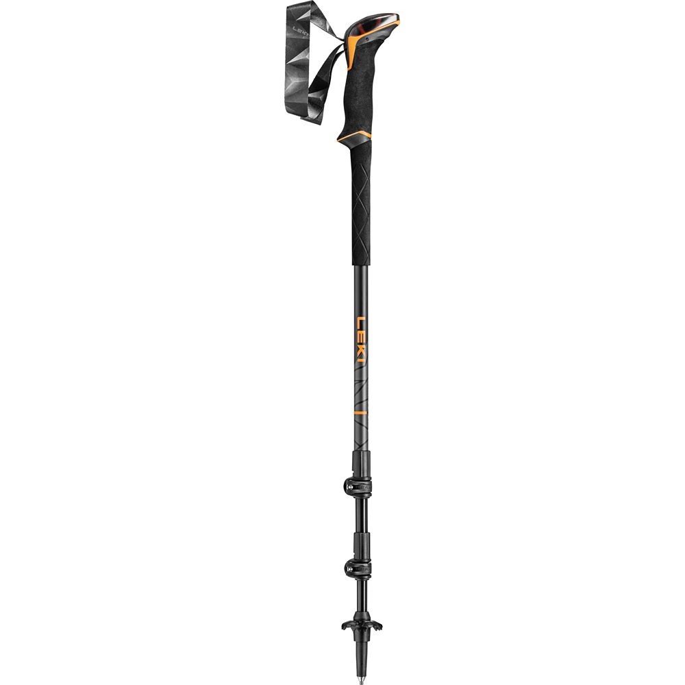 Leki Makalu Lite Orange/Black/Dark-Anthracite LT65221082 wandelstokken en gamaschen online bestellen bij Kathmandu Outdoor & Travel
