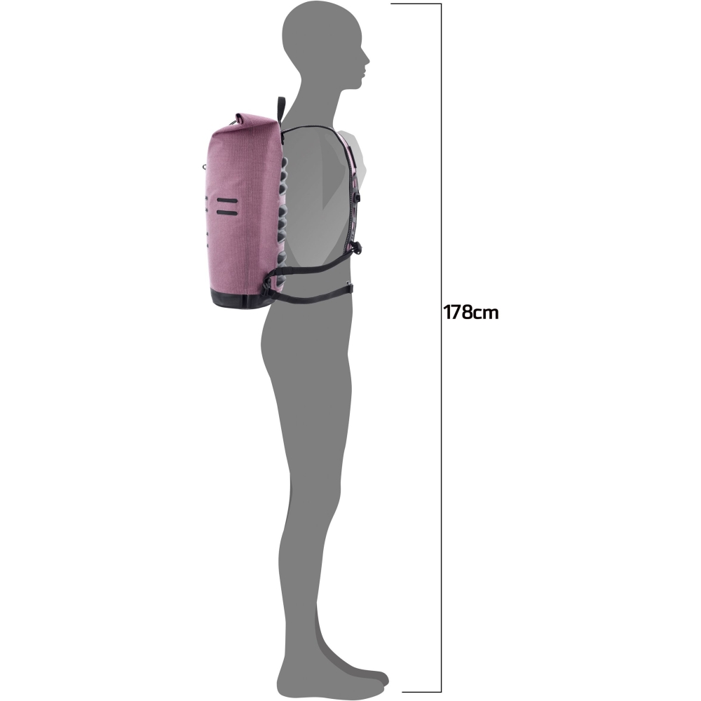 Ortlieb Commuter-Daypack Urban 21 L Ash-Rose OR4162 dagrugzakken online bestellen bij Kathmandu Outdoor & Travel