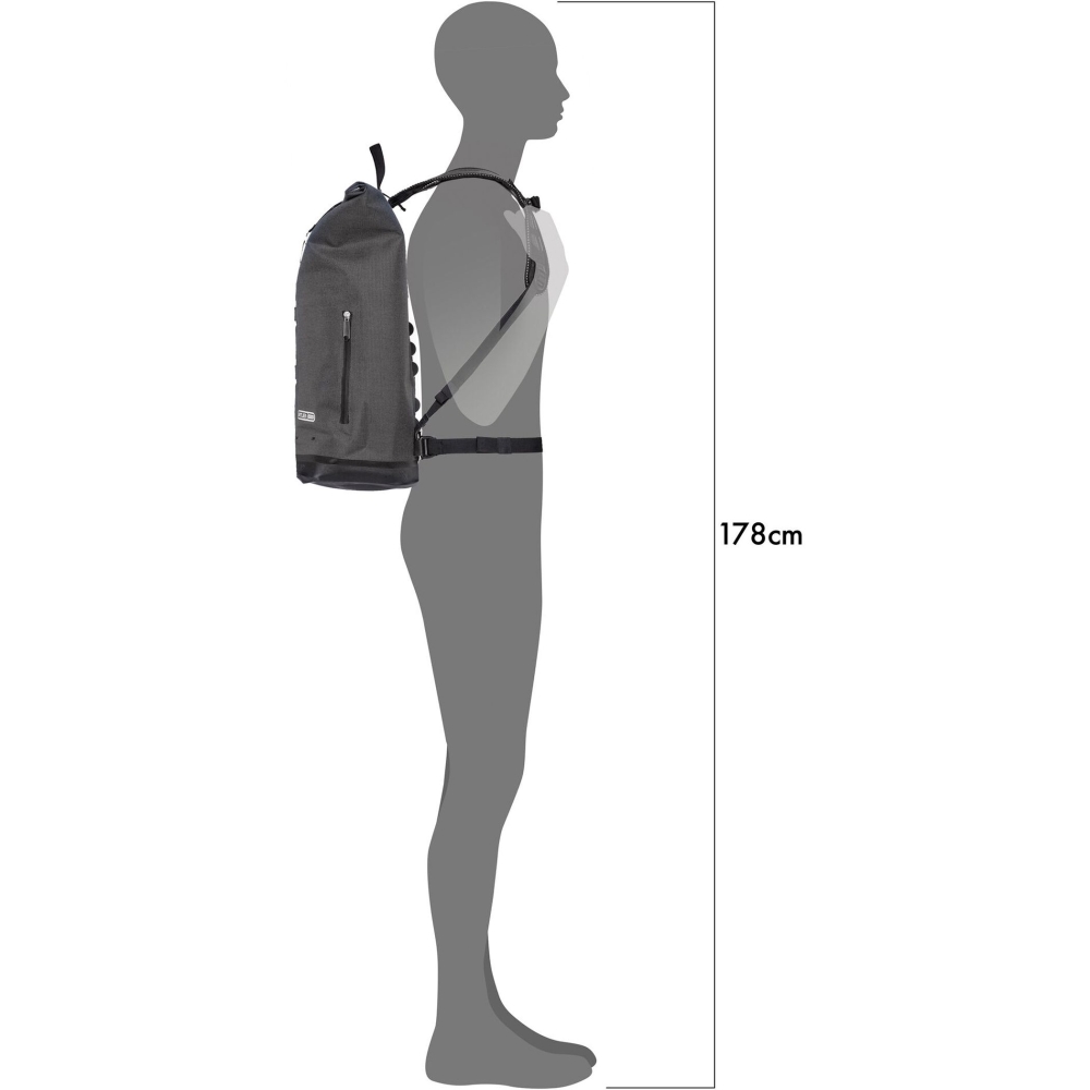 Ortlieb Commuter-Daypack Urban 27 L Pepper OR4190 dagrugzakken online bestellen bij Kathmandu Outdoor & Travel