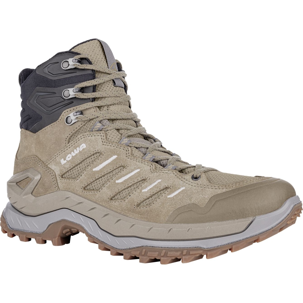 Lowa Innovo Mid Dune/Grey LM311335-4833 wandelschoenen heren online bestellen bij Kathmandu Outdoor & Travel