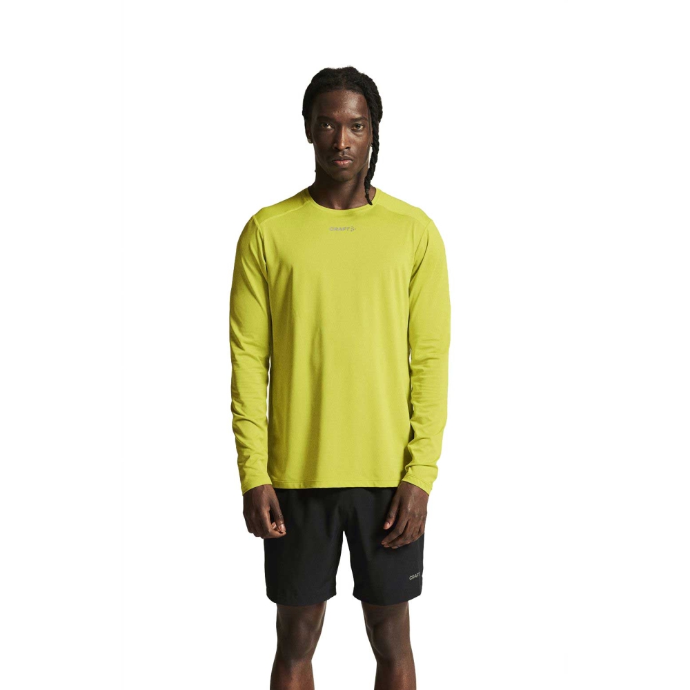 Craft Adv Essence LS Tee 2 Pear 1914793-628000 shirts en tops online bestellen bij Kathmandu Outdoor & Travel
