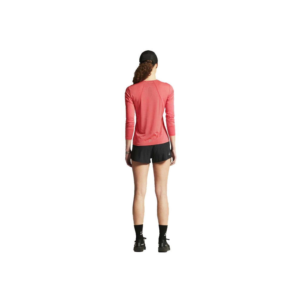 Craft Adv Essence LS Tee 2 Women's Cheer 1914797-444000 shirts en tops online bestellen bij Kathmandu Outdoor & Travel
