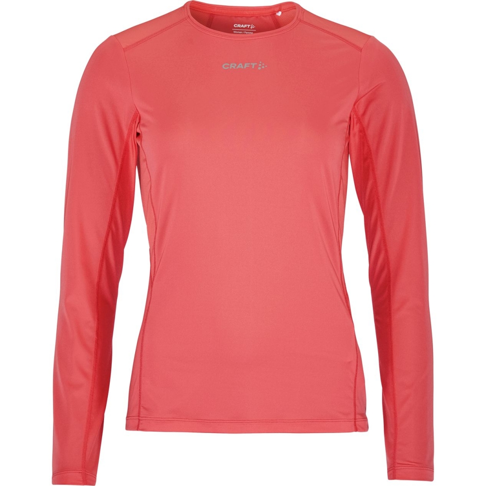 Craft Adv Essence LS Tee 2 Women's Cheer 1914797-444000 shirts en tops online bestellen bij Kathmandu Outdoor & Travel