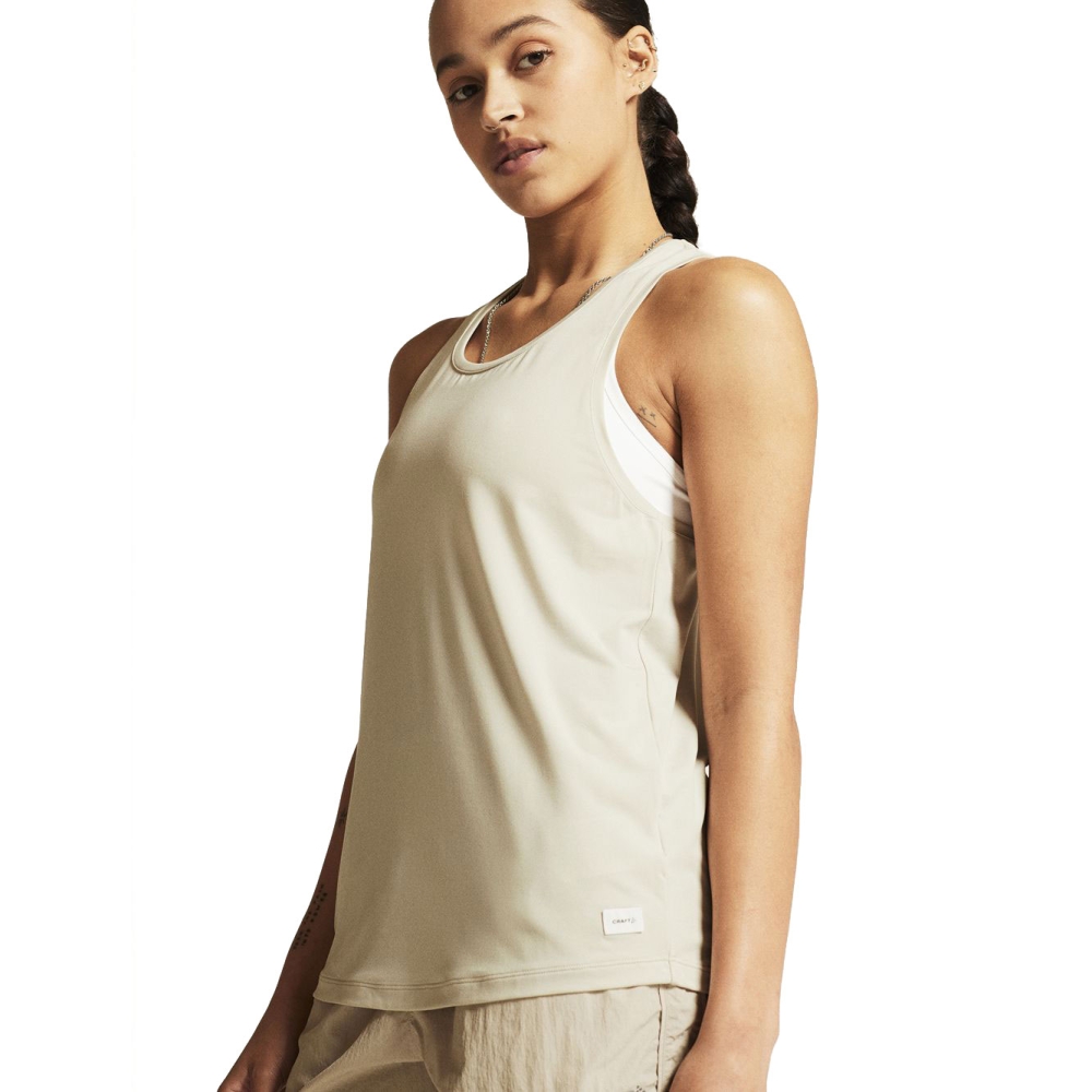 Craft Collective Singlet Women's Plaster 1916025-214000 shirts en tops online bestellen bij Kathmandu Outdoor & Travel