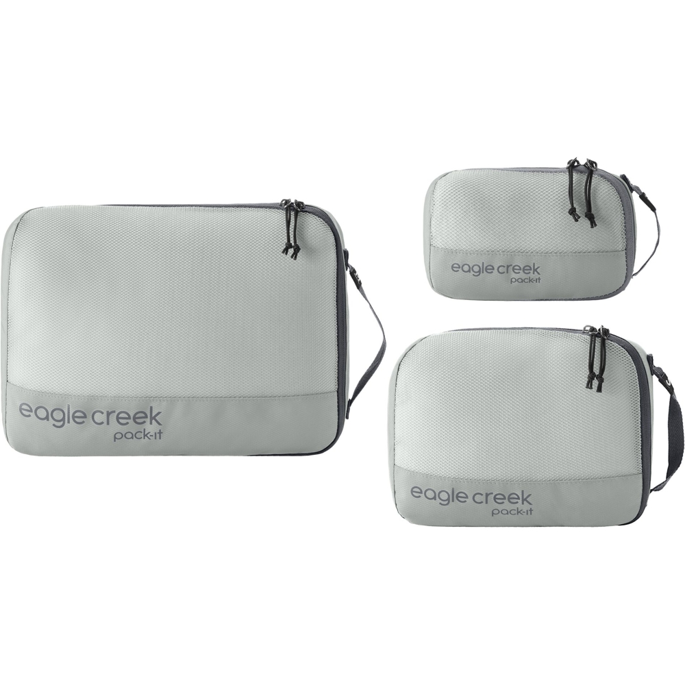 Eagle Creek Pack-It Reveal Cube Set XS/S/M Storm Grey EC050406367 reisaccessoires online bestellen bij Kathmandu Outdoor & Travel