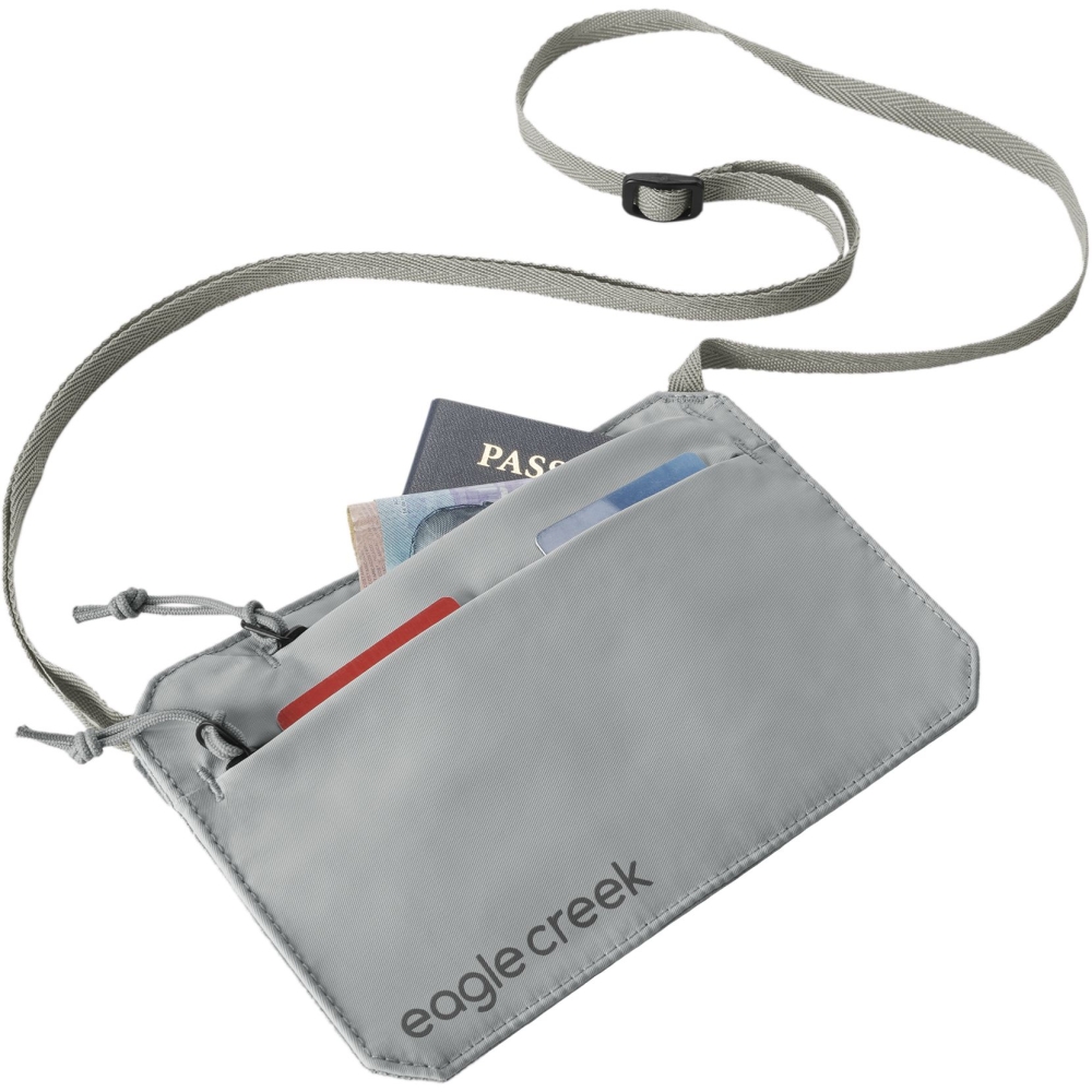 Eagle Creek Undercover RFID Neck Wallet Storm Grey EC010504367 reisaccessoires online bestellen bij Kathmandu Outdoor & Travel