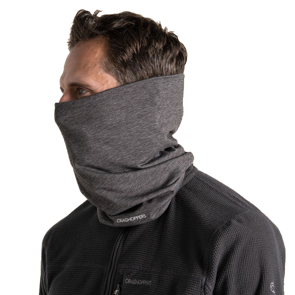 Craghoppers NosiLife Tube Scarf II Black Pepper Marl CUC403-1MN kleding accessoires online bestellen bij Kathmandu Outdoor & Travel