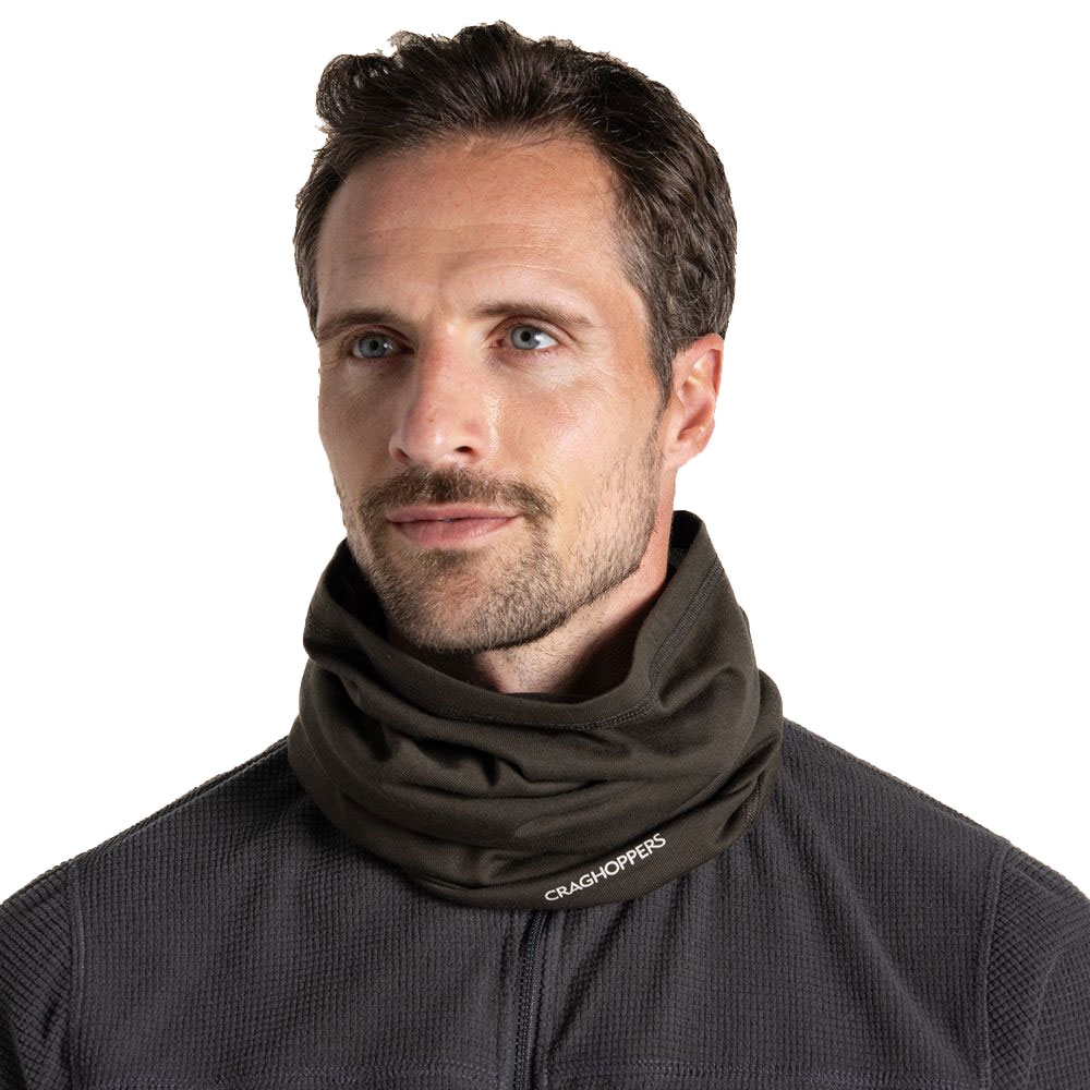 Craghoppers NosiLife Tube Scarf II Woodland Green CUC403-J77 kleding accessoires online bestellen bij Kathmandu Outdoor & Travel