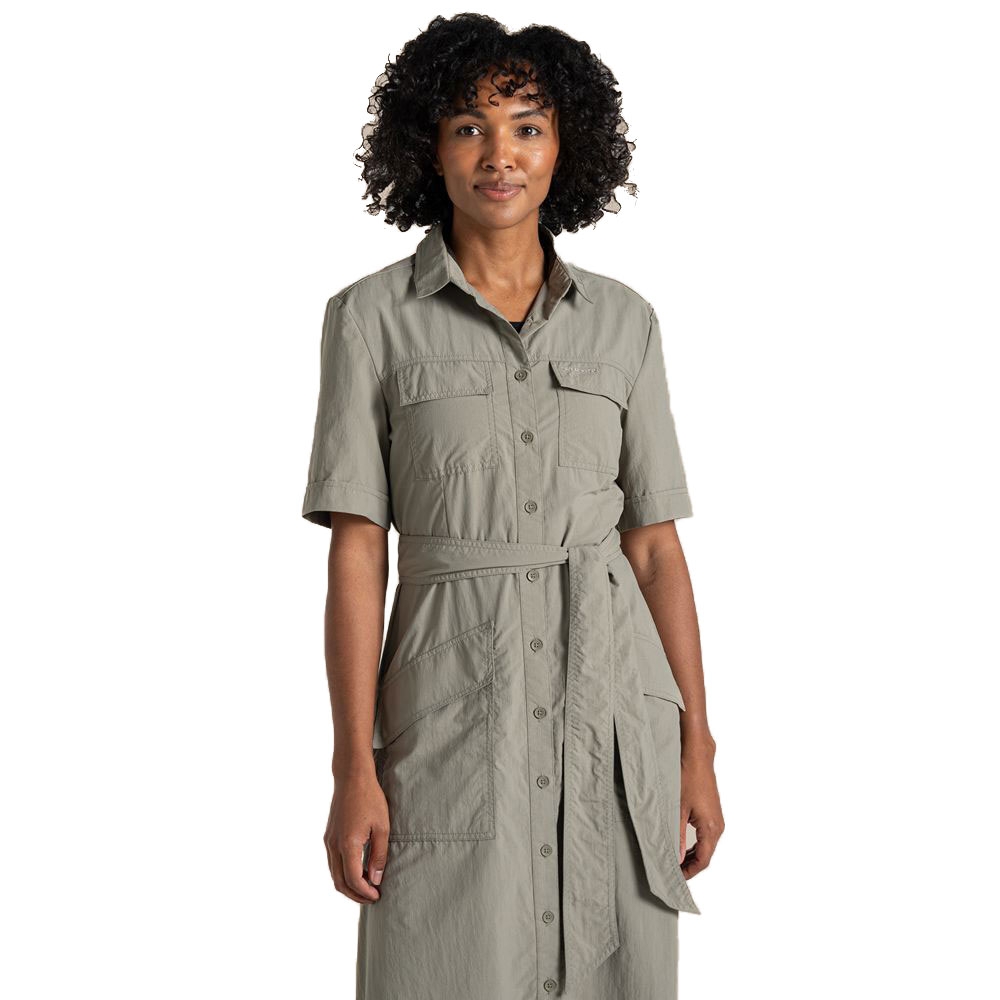 Craghoppers NosiLife Carina Adventure Dress Women's Vert CWD051-VRT jurken en rokken online bestellen bij Kathmandu Outdoor & Travel