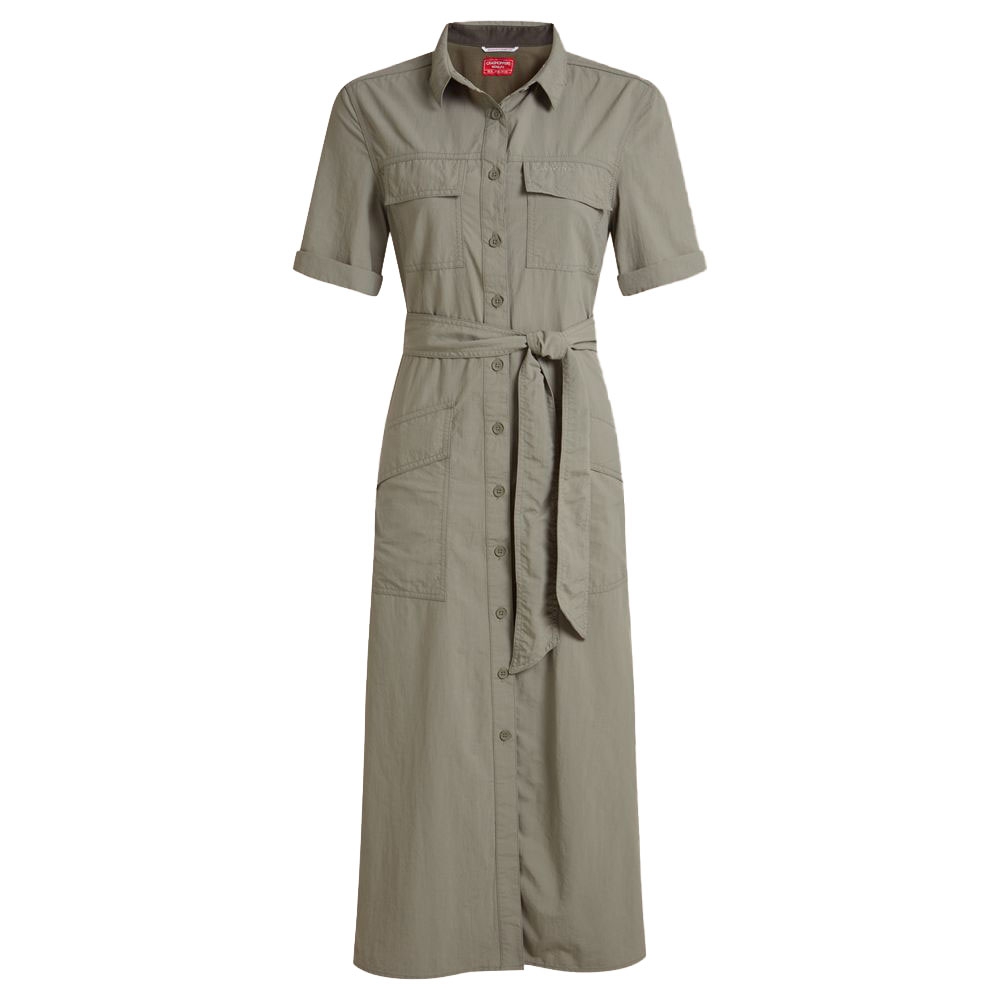 Craghoppers NosiLife Carina Adventure Dress Women's Vert CWD051-VRT jurken en rokken online bestellen bij Kathmandu Outdoor & Travel
