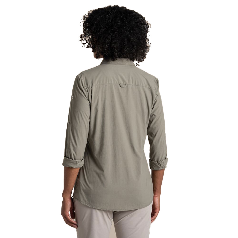 Craghoppers NosiLife Freeda Long Sleeved Shirt Women's Vert CWS543-VRT shirts en tops online bestellen bij Kathmandu Outdoor & Travel