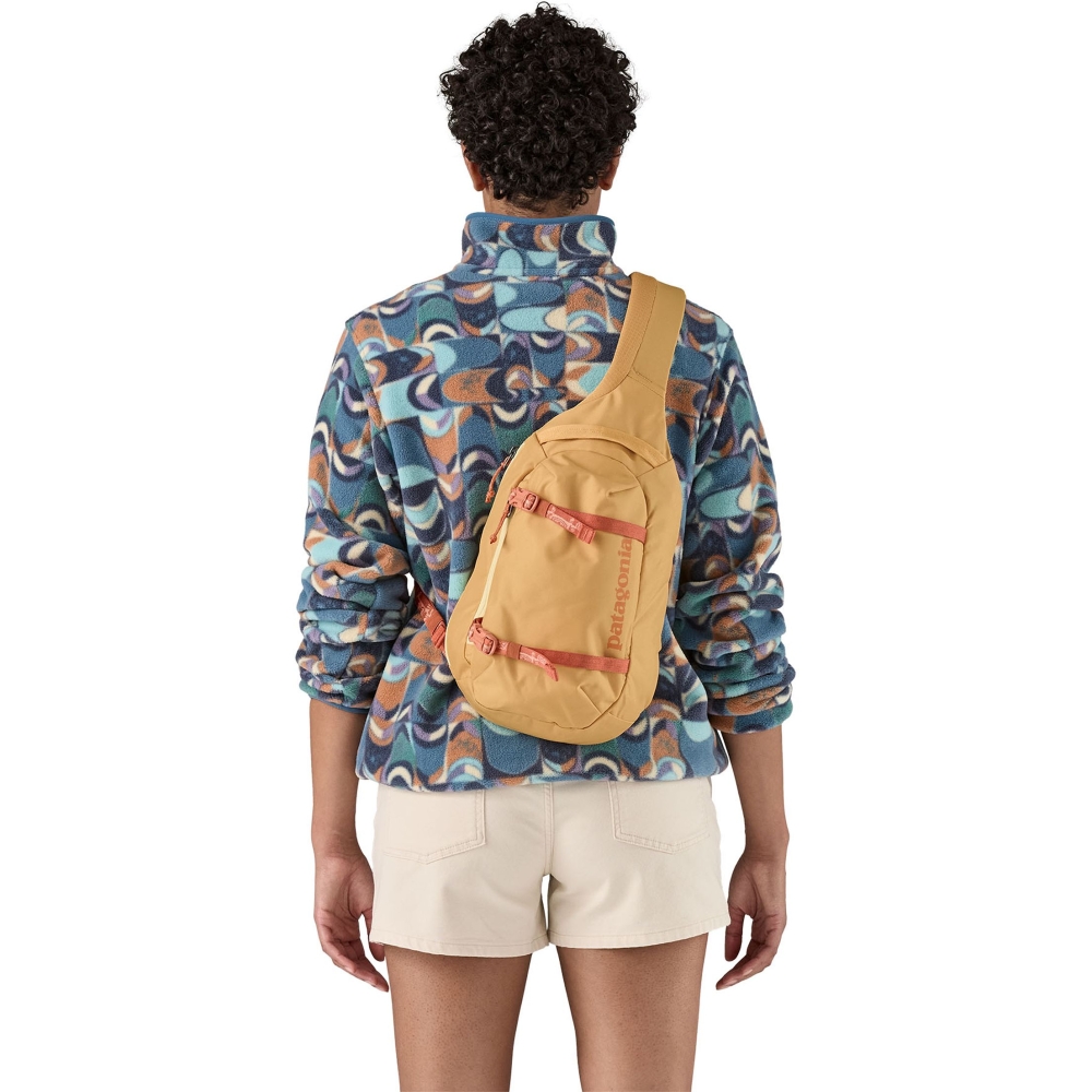 Patagonia Atom Sling 8L Mountain Breeze: Buttercup Yel 48262-MBYE tassen online bestellen bij Kathmandu Outdoor & Travel