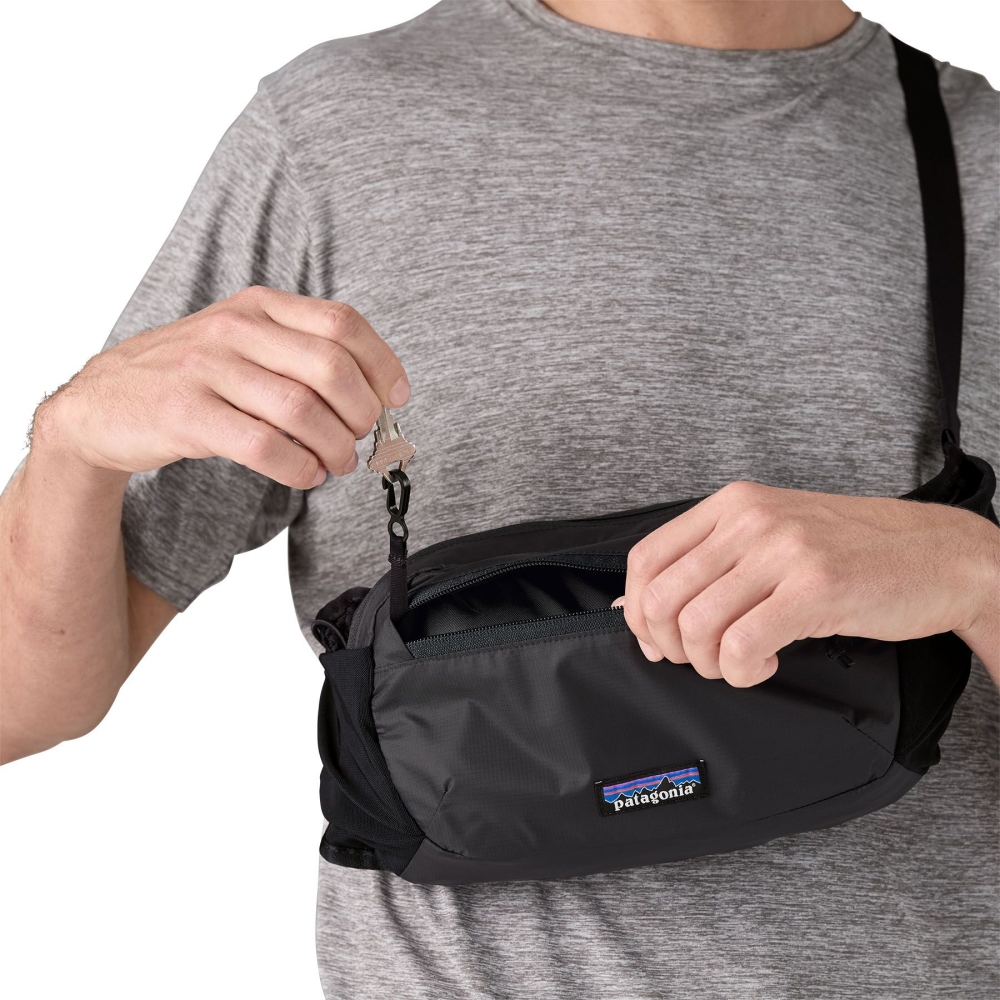Patagonia Terravia Hip Pack Black 49021-BLK tassen online bestellen bij Kathmandu Outdoor & Travel