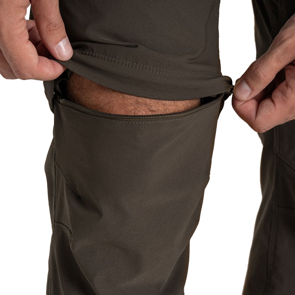 Craghoppers NosiLife Pro Convertible Trouser III Regular Woodland Green CMJ645-J77 broeken online bestellen bij Kathmandu Outdoor & Travel