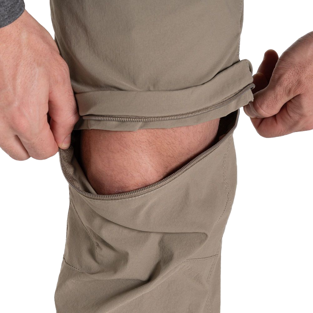 Craghoppers NosiLife Pro Convertible Trouser III Regular Pebble CMJ645-62A-R broeken online bestellen bij Kathmandu Outdoor & Travel