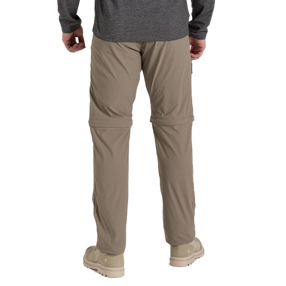 Craghoppers NosiLife Pro Convertible Trouser III Regular Pebble CMJ645-62A-R broeken online bestellen bij Kathmandu Outdoor & Travel